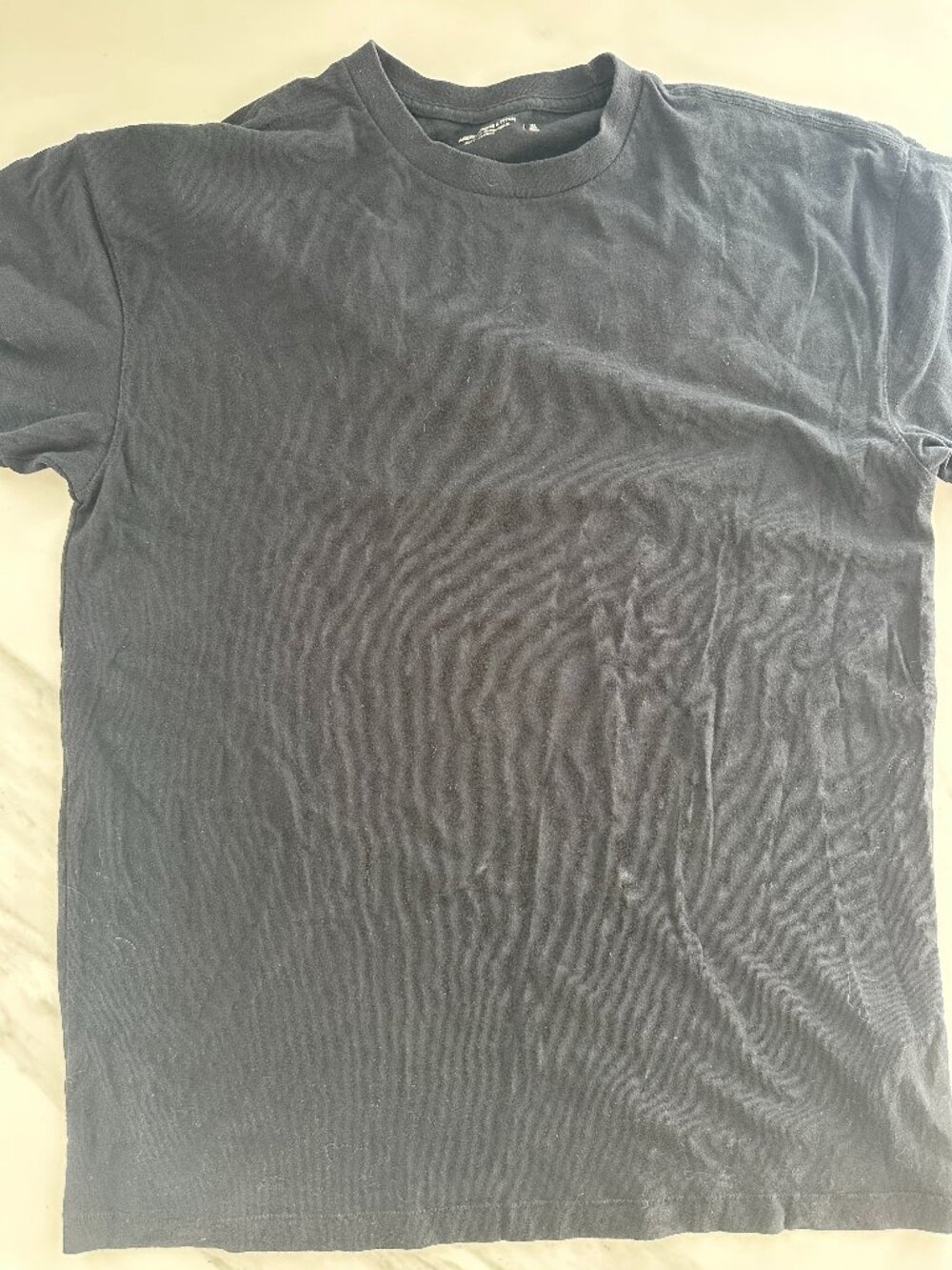 Abercrombie & Fitch Soft Essentials Black Relaxed Tee XL Tall